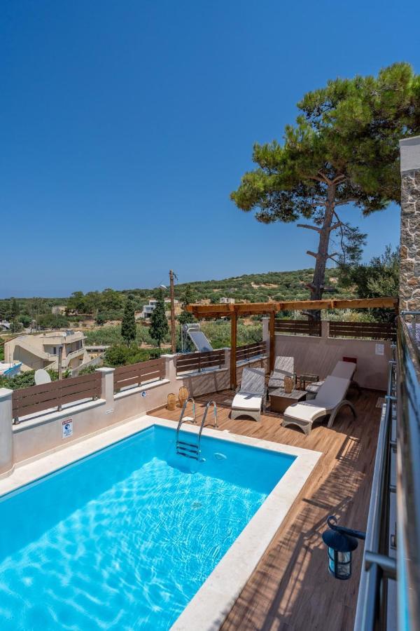 Vila Aggel'S House - Stone House - Private Pool - Courtyard - Countryside Views Kato Episkopi Exteriér fotografie