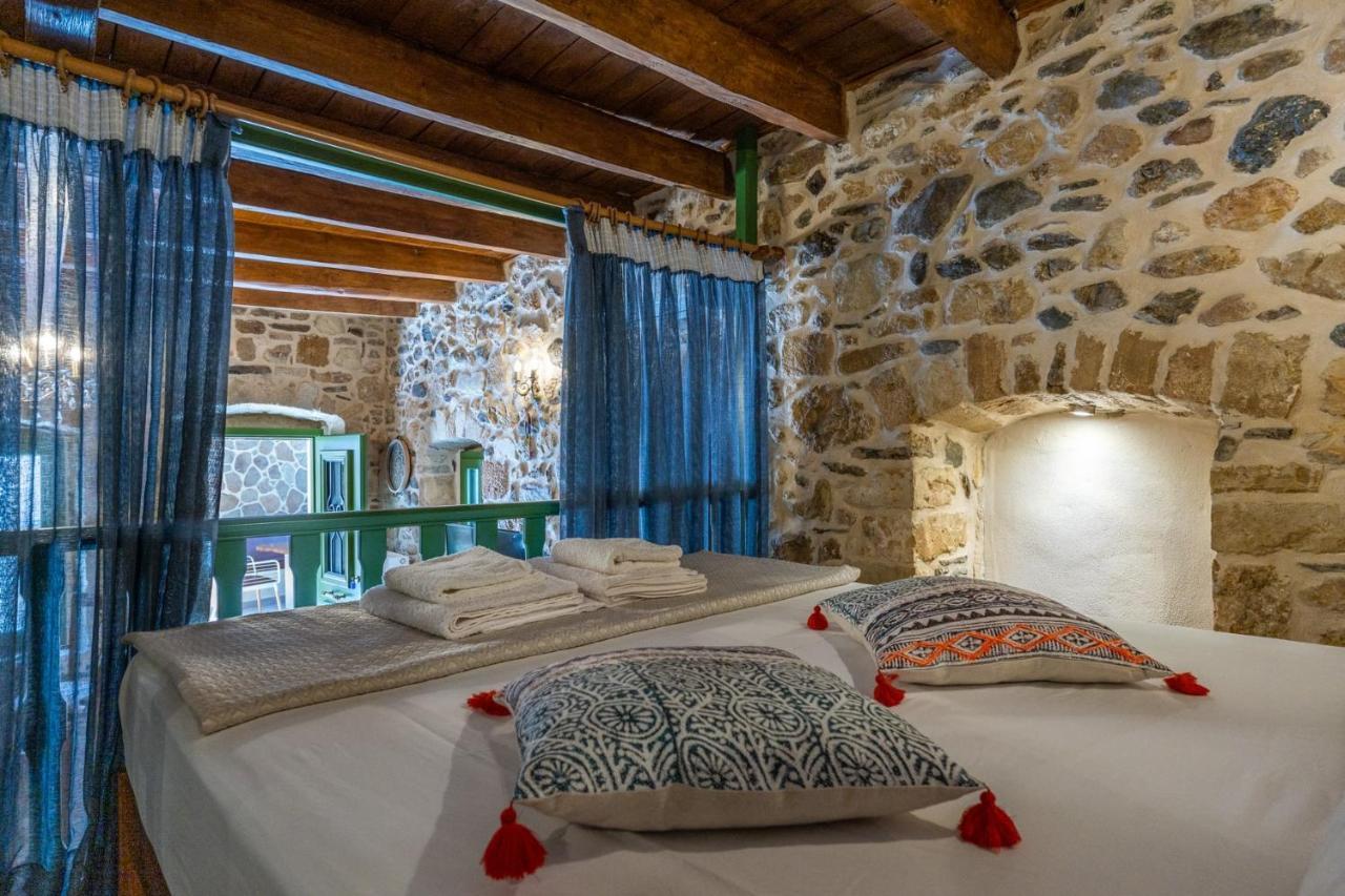 Vila Aggel'S House - Stone House - Private Pool - Courtyard - Countryside Views Kato Episkopi Exteriér fotografie