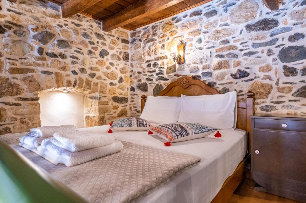 Vila Aggel'S House - Stone House - Private Pool - Courtyard - Countryside Views Kato Episkopi Exteriér fotografie