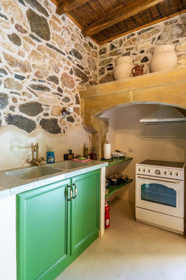 Vila Aggel'S House - Stone House - Private Pool - Courtyard - Countryside Views Kato Episkopi Exteriér fotografie